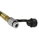 MH7 Single Acting Manual 10,000 PSI Air Hydraulic Hand Pump 72" Hose Pressure Gauge