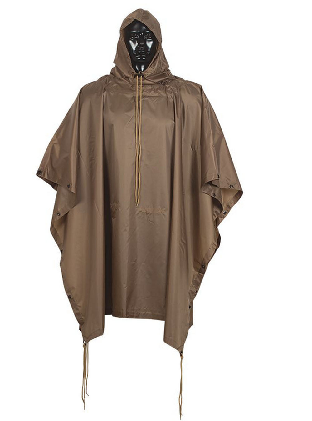 Military USMC Style All Weather Poncho Rain Coat