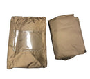 Military USMC Style All Weather Poncho Rain Coat - Coyote Tan