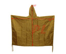 Military USMC Style All Weather Poncho Rain Coat - Coyote Tan