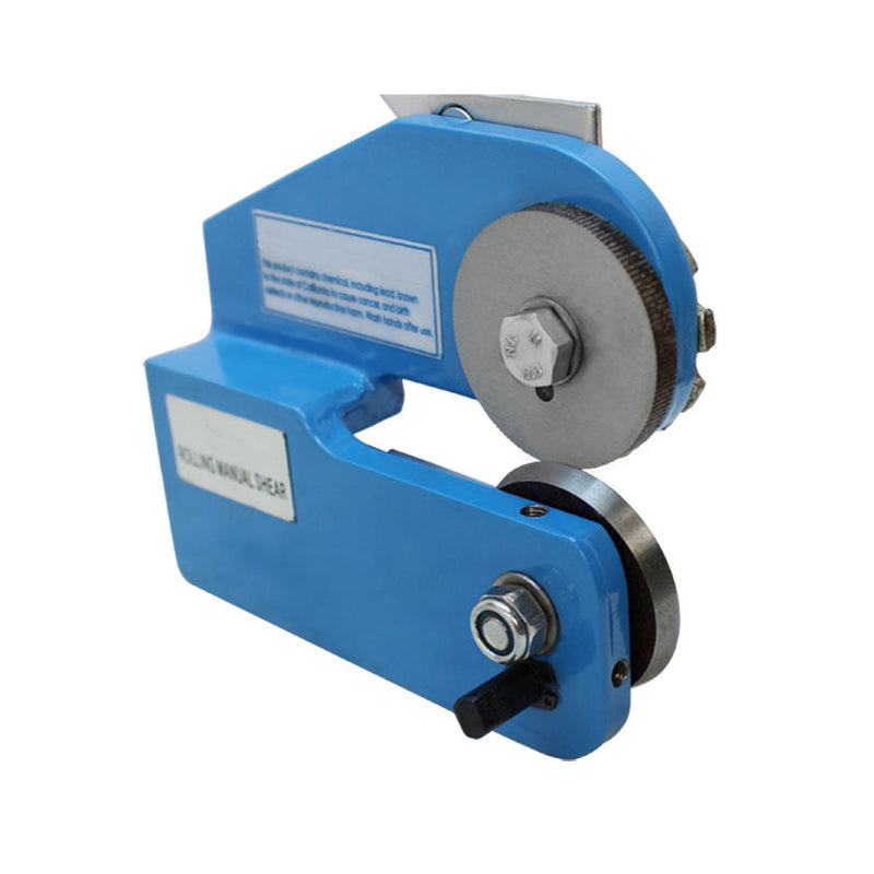 Mini 1.5mm THROATLESS ROTARY SHEAR PLATE CUTTER Rolling Cutting Sheet Metal