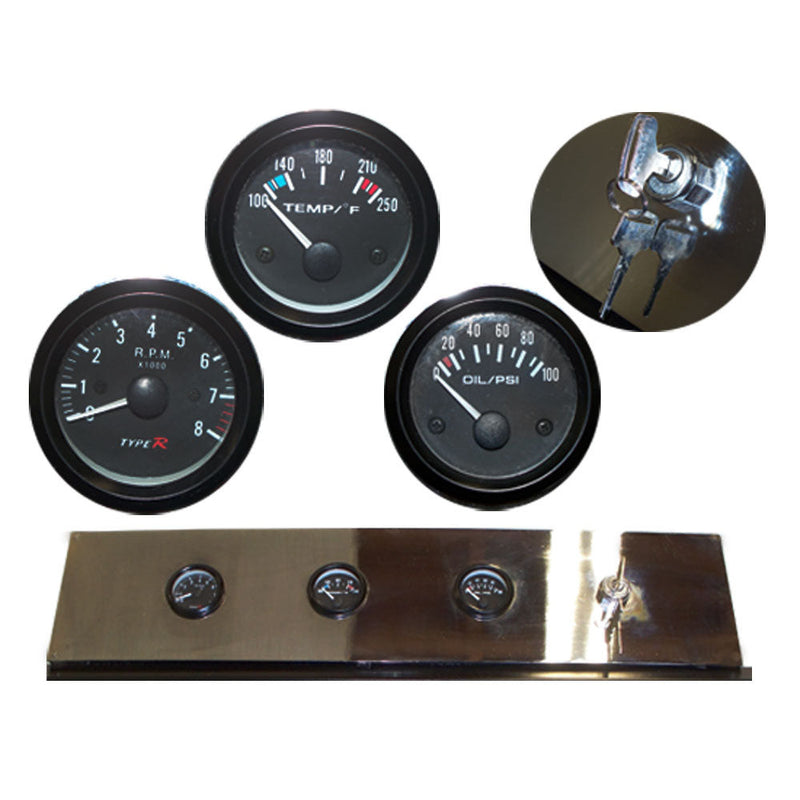 Mobile Engine Motor Testing Test Station Gauge Meters Stand