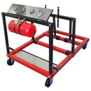 Mobile Engine Motor Testing Test Station Gauge Meters Stand