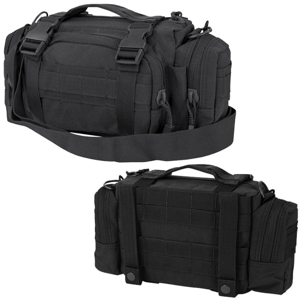 Condor Modular Style Deployment Bag Compact Tactical Military Hand Bag Carrier-BLACK
