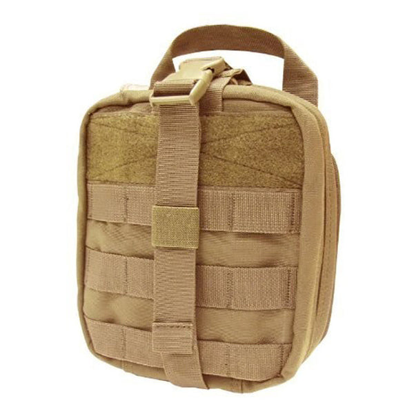 Condor Molle Rip-Away EMT Pouch Medic First Aid Kit Tool Carrier Carrying Pouch-TAN