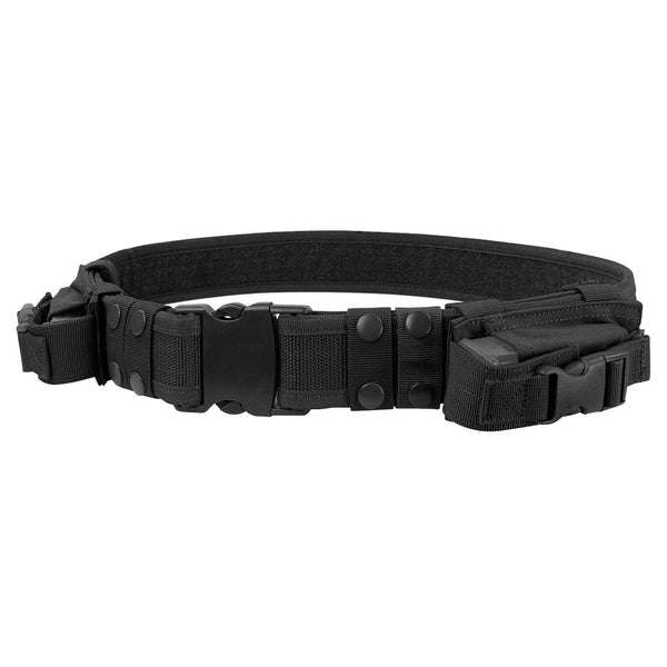 Condor Molle Tactical Belt Combat Police SWAT 2 Pistol -  BLACK