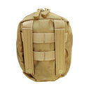 Condor Molle Tactical EMT Medic First Aid Pouch IFAK Utility Bag Carrying Bag Pouch-TAN