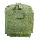 Condor Molle Tactical MAP Pouch ID Admin Pouch Chart Case ATLAS Clear Cover Carrier Pouch- OD GREEN