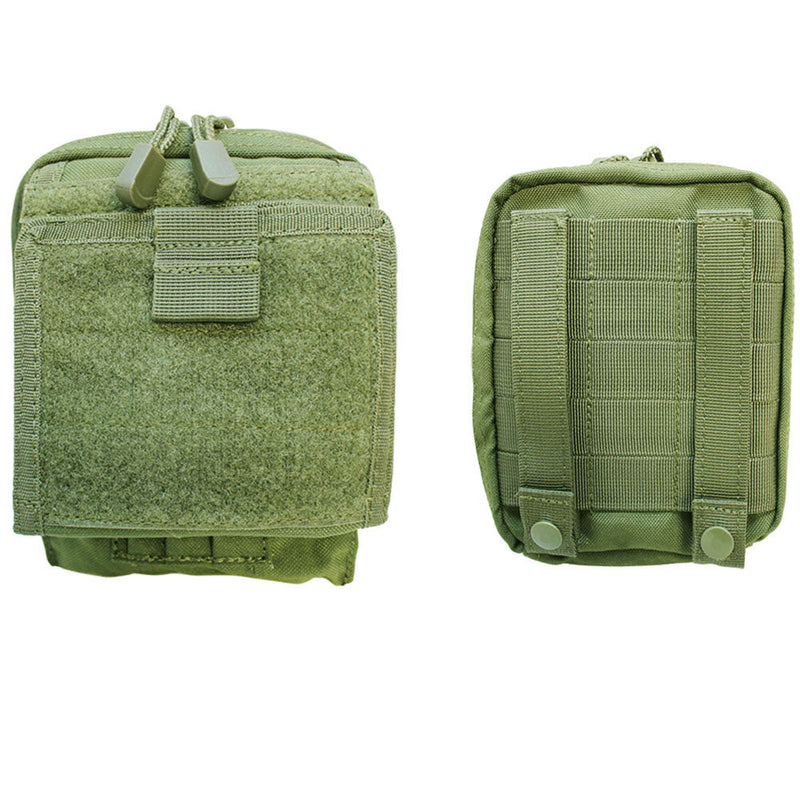 Condor MA39 MOLLE Panel - Zippered Pocket & Card Holder For Tactical Vest Or Pack
