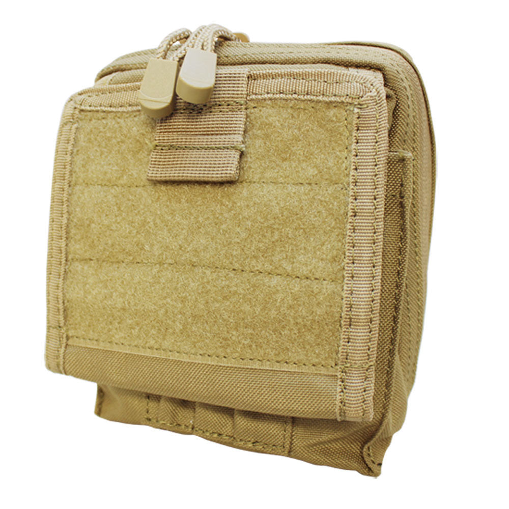 Molle Tactical MAP Pouch ID Admin Chart Case Atlas Clear Cover Carrier Pouch
