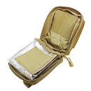 Molle Tactical MAP Pouch ID Admin Chart Case Atlas Clear Cover Carrier Pouch