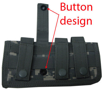 Molle Tactical Military Shotgun PaintBall Ammo Pouch Bag - ACU Digital