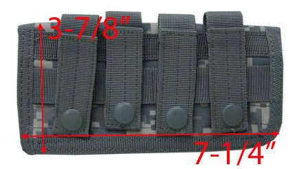 Molle Tactical Military Shotgun PaintBall Ammo Pouch Bag - ACU Digital