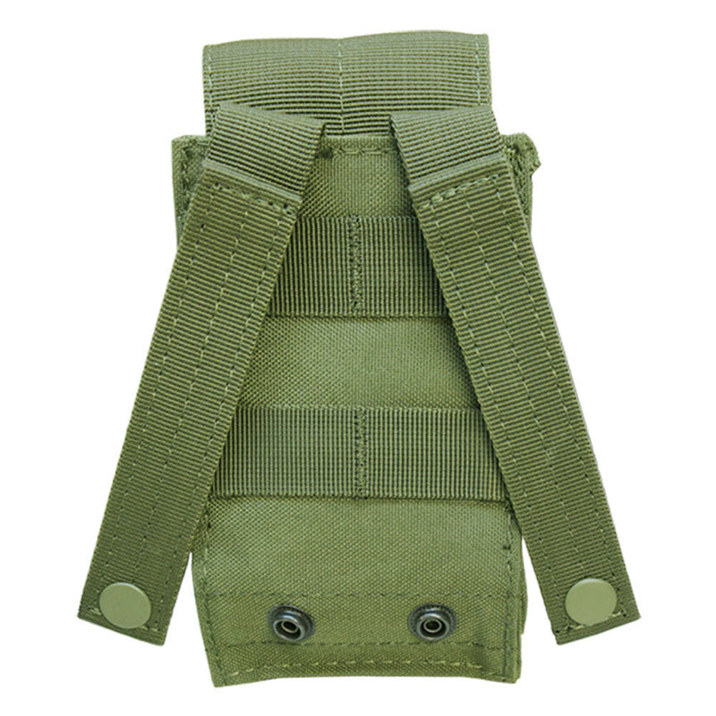 Condor MOLLE Tactical NATO .308 or 7.62 Single Rifle Magazine Mag Pouch Close Flap-OD GREEN