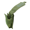 Condor MOLLE Tactical NATO .308 or 7.62 Single Rifle Magazine Mag Pouch Close Flap-OD GREEN
