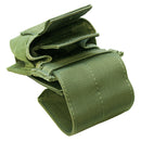 Condor MOLLE Tactical NATO .308 or 7.62 Single Rifle Magazine Mag Pouch Close Flap-OD GREEN