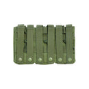 Condor Molle Tactical Triple Stacker M4 Magazine Mag Pouch - OD Green