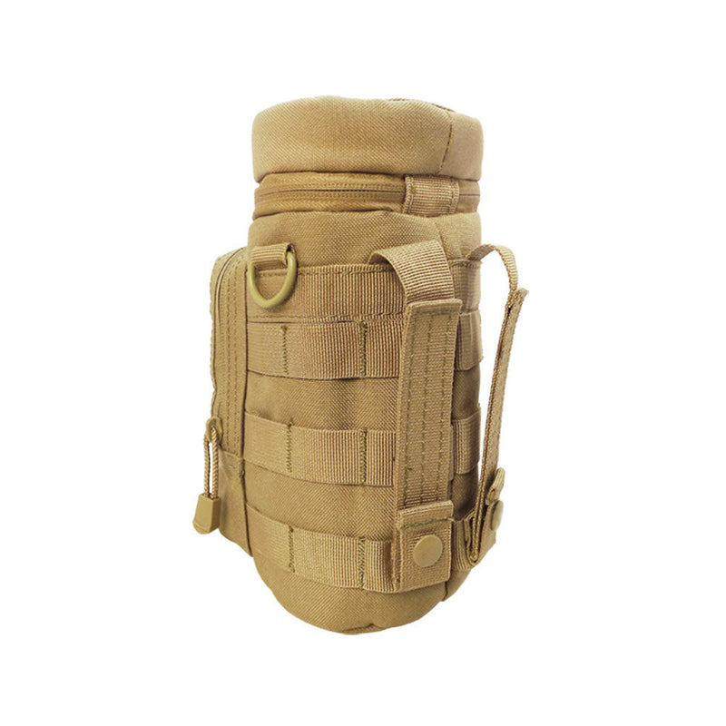 Condor Molle Water Hydration Pouch Carrier Utility Pocket Water Pack Carrier-TAN