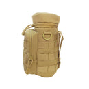 Condor Molle Water Hydration Pouch Carrier Utility Pocket Water Pack Carrier-TAN