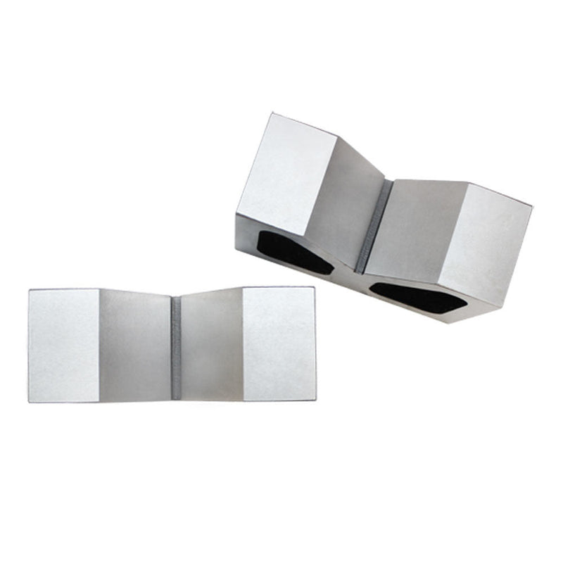 PAIR 4'' x 1-5/8'' x 2-5/8'' Cast Iron V-Blocks V-Block Ground