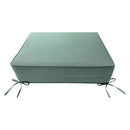 Outdoor lounge chair cushion