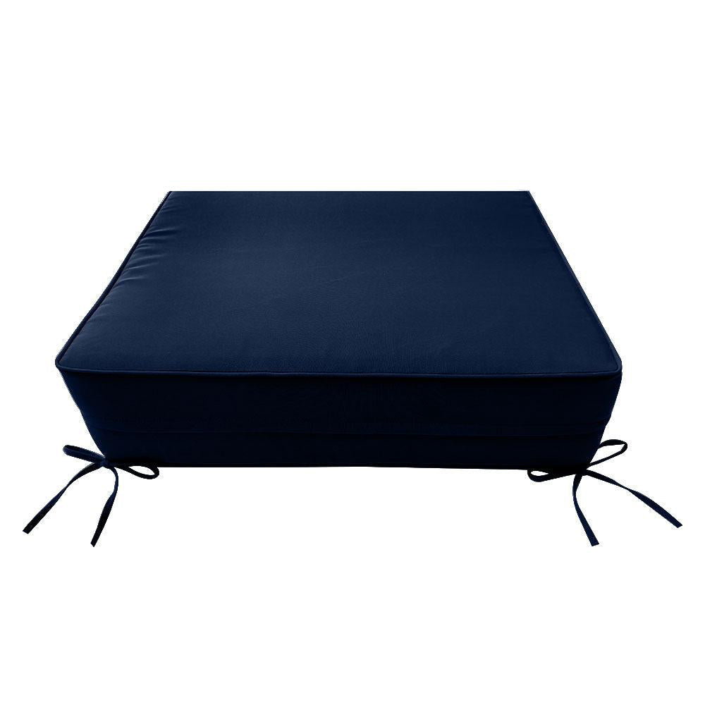 Outdoor lounge chair cushion