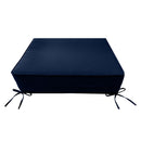 Outdoor lounge chair cushion