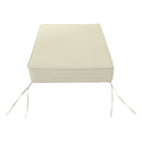 Outdoor lounge chair cushion