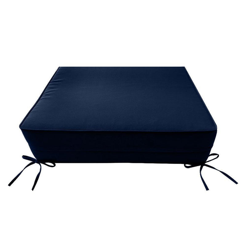 Outdoor lounge chair cushion