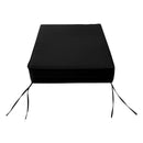 Outdoor lounge chair cushion