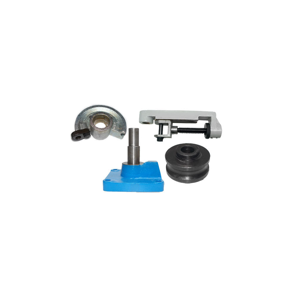 Manual Hand Pipe Tube Bender Set with 8 Interchangeable Dies and Storage Case