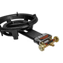 Portable Propane Super Gas Stove Burner Heavy Duty Cast Iron 13'' Outdoor Use Camping Cooker