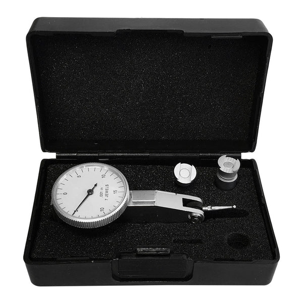 Precision 0-15-0 Dial Test Indicator .001'' Graduation Jewels White Face .80'' Ball Diameter