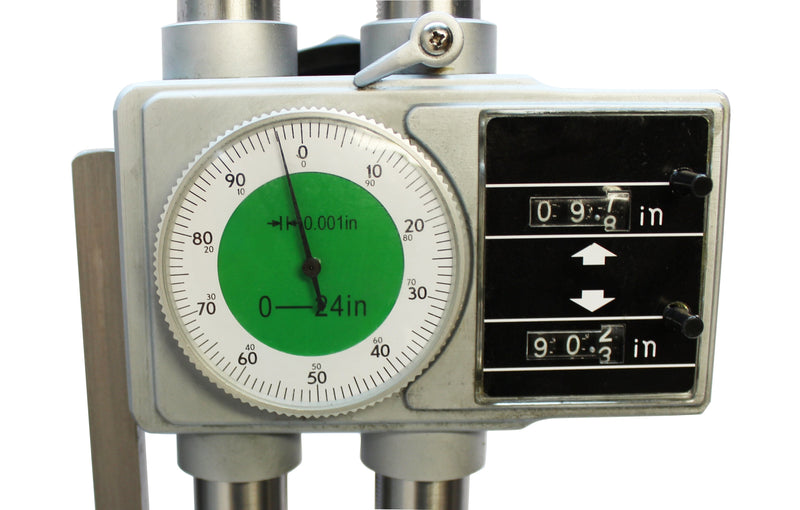 Precision Double Beam 24'' Dial Height Gage Carbide .001'' Digital Height Gauge