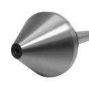 Precision MT2 Bull Nose Live Center 70 Degree 0.0004'' TIR Morse Taper