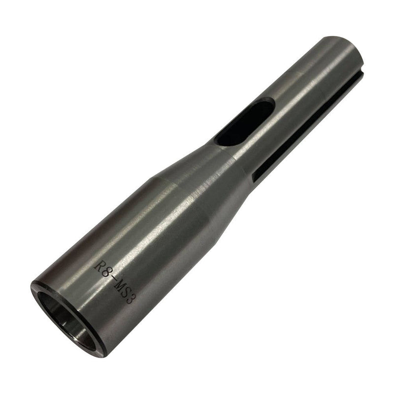 R8 Shank to 3MT Sleeve Fits Bridgeport MT3 Morse Taper Drill Chuck Adapter