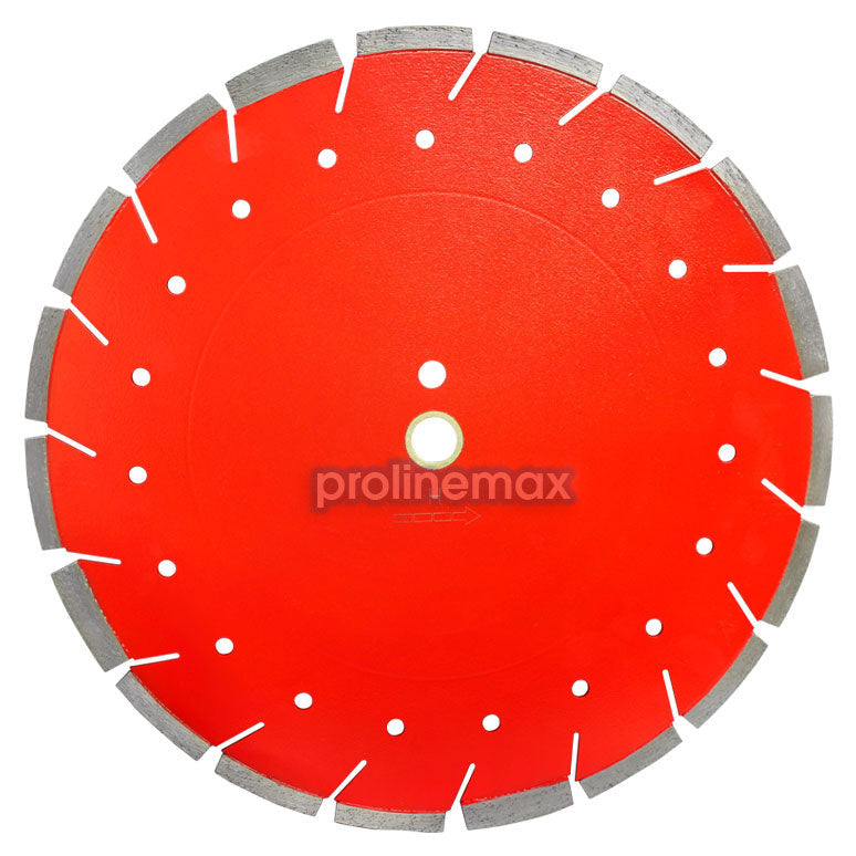 Red 16'' x .140'' x 1'' Wet-Dry Diamond Saw Blade Cutter Cutting Concrete Brick