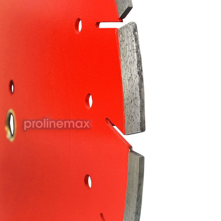 Red 18'' x .140'' x 1'' Wet-Dry Diamond Saw Blade Cutter Cutting Concrete Brick