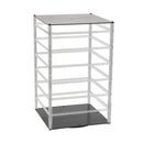 Rotating Revolving 360 Degree Jewelry Earring Card Display Holder Holds 96 Card