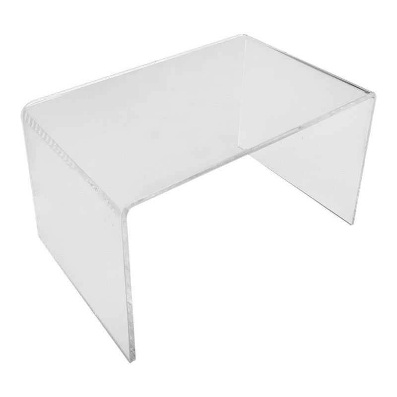 Set Of 6 Clear Acrylic U Cubes Riser Nester Display Rack Fixture Retail Store