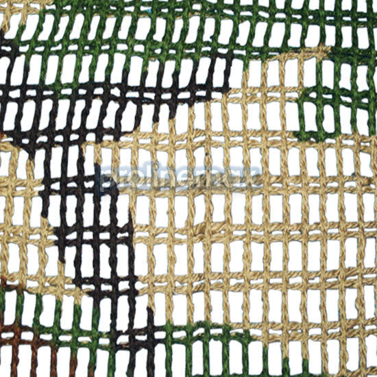 SNIPER VEIL Net Face Head Hood Scarf Gear Cover Camo 44"x35" - Woodland