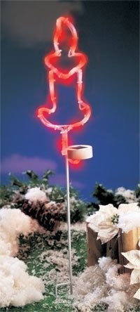 Solar Power Christmas Candle Light