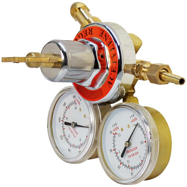 Solid Brass Oxygen Acetylene Regulator 4 Welding Fit Victor Gas Torch Cutting