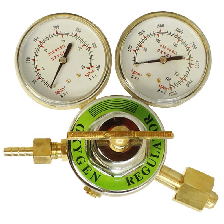 Solid Brass Oxygen Acetylene Regulator 4 Welding Fit Victor Gas Torch Cutting