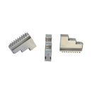 Solid Jaws 8" 3 jaw Self Centering Scroll Lathe Chucks Solid Lathing Inside Outside Jaws