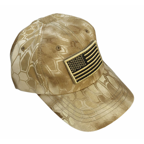 Condor Special Force Tactical Contractor CAP HAT Removable US Flag-Kryptek Nomad