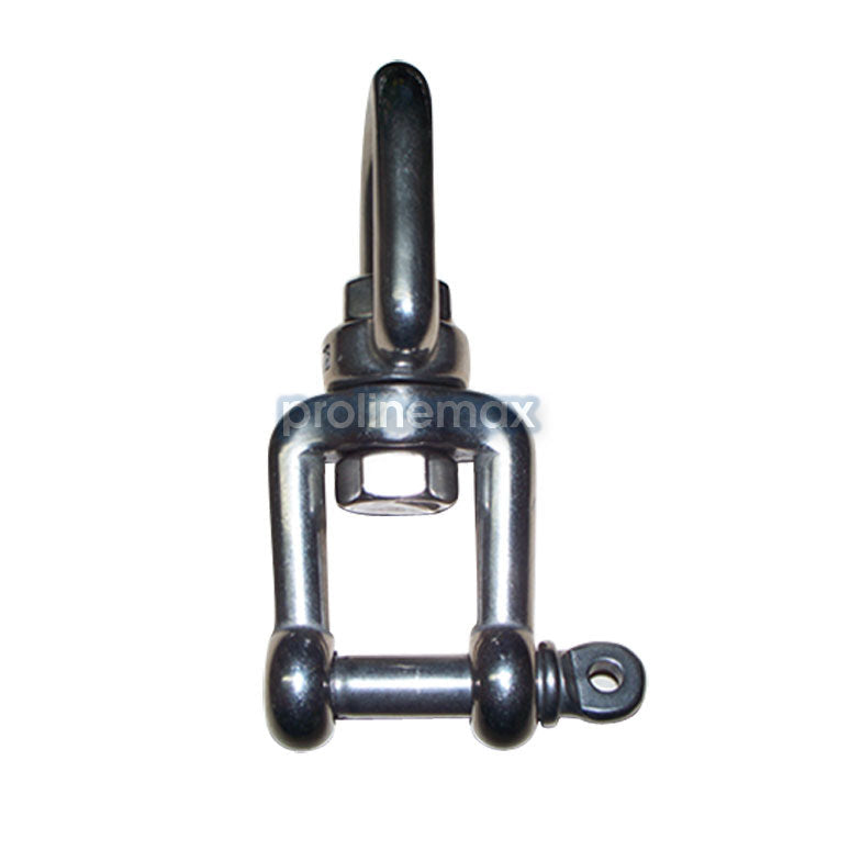 Stainless Steel 1/4" JAW EYE Swivel Marine Mooring SS-316 - 600 lbs