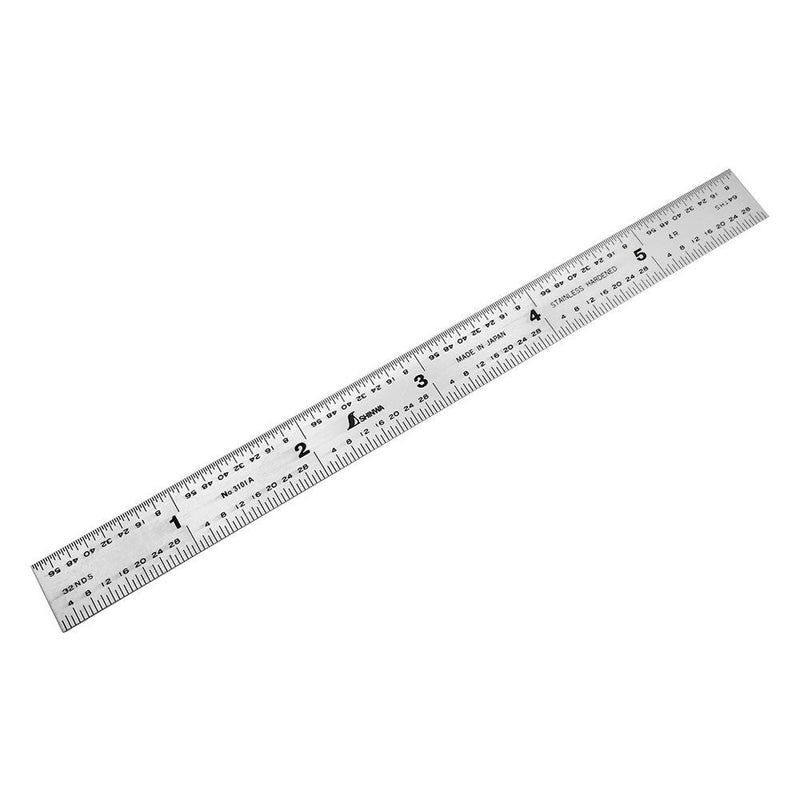 Stainless Steel Hardened 4R 6'' Flex Ruler Made In Japan