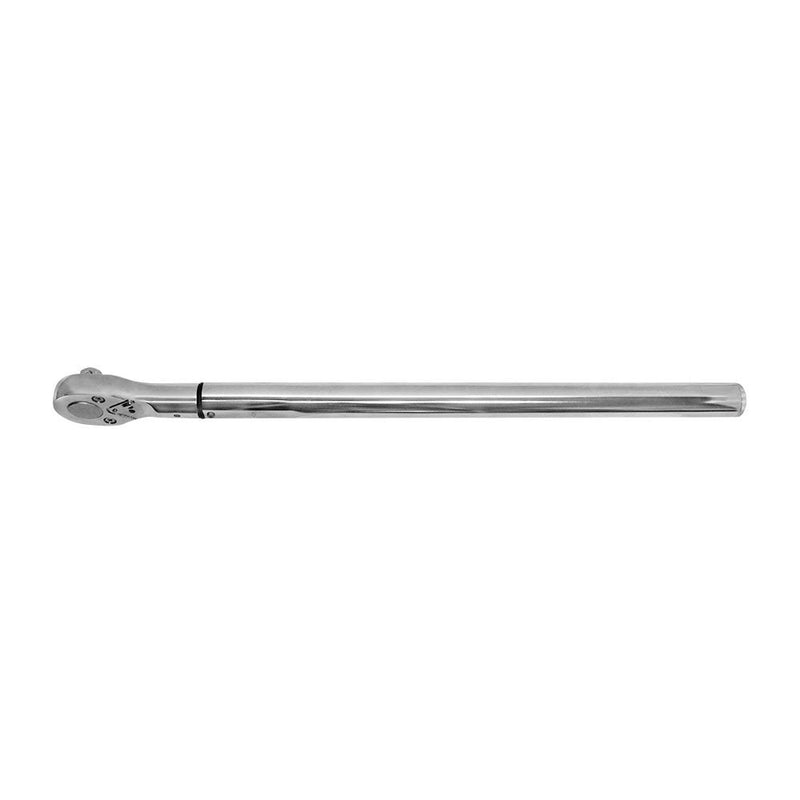 Steel Chrome Preset Torque Wrench Squared Ratchet Head 1/2" Drive 50 Ft-Lbs Audible Click