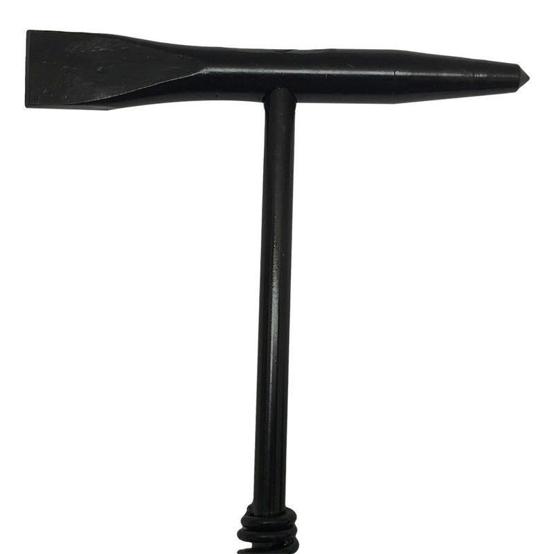 Straight Welding Chipping Hammer with Shake Absorb Handle Vertical